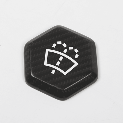 [Real Carbon Fiber] Glass Water Cover For Cybertruck