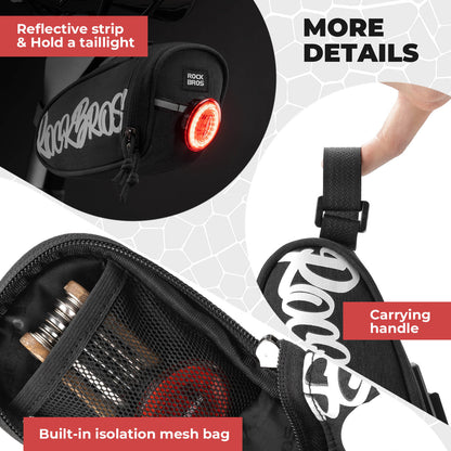 FlashRide Sketch Bike Saddle Bag - 0.8L