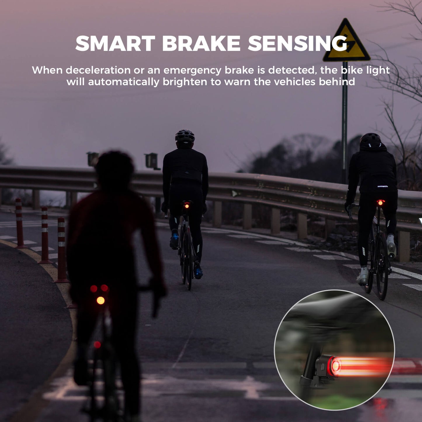 A8Pro Electronic Tail Light with Built-In Horn