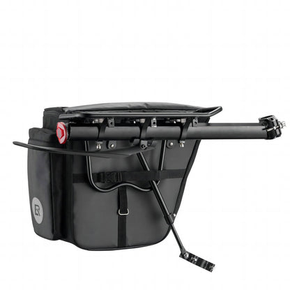 Rear Bicycle Cargo Rack with Mudguard Tool-Free Quick Install
