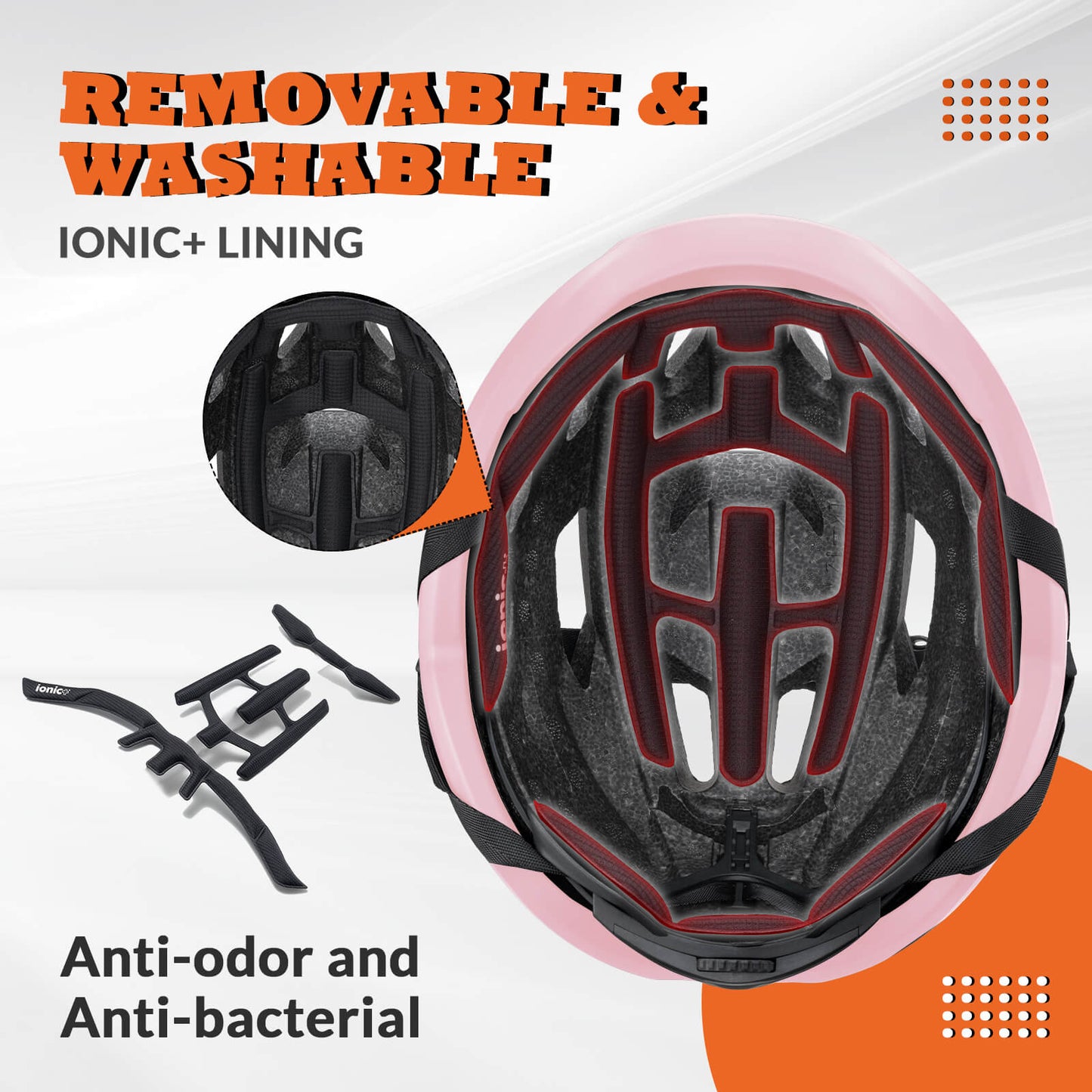 LK-12 Flowing Light Cycling Bike Helmet