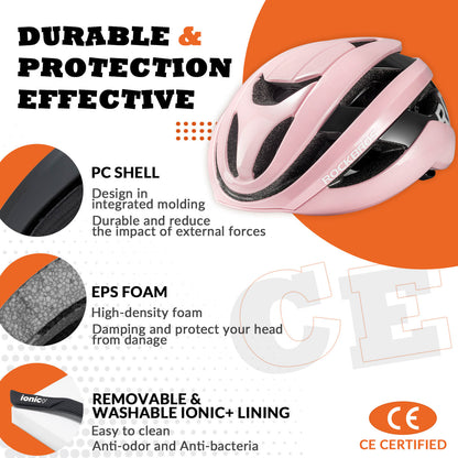 LK-12 Flowing Light Cycling Bike Helmet