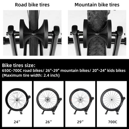 ROCKBROS Foldable Bike Stand Portable Bicycle Rack for Easy Storage