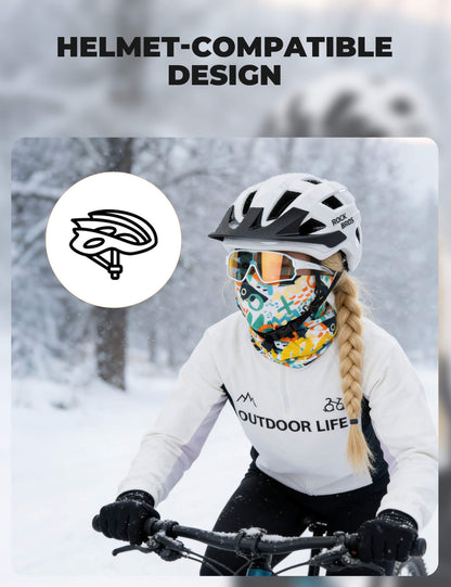Kids Fleece Warm Face Cover & Neck Gaiter