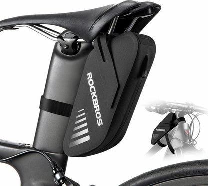 Waterproof Bike Saddle Bag - 0.6L