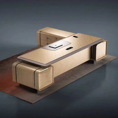 Sovra · Modern L-Shaped Executive Desk