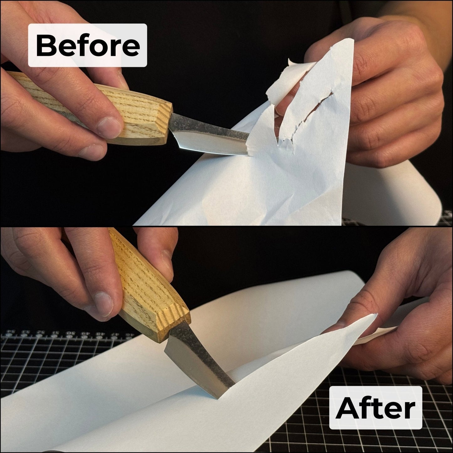 Round Leather Strop For Knife Sharpening
