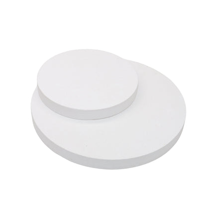 Round Soldering Board, White, High Heat Resistant