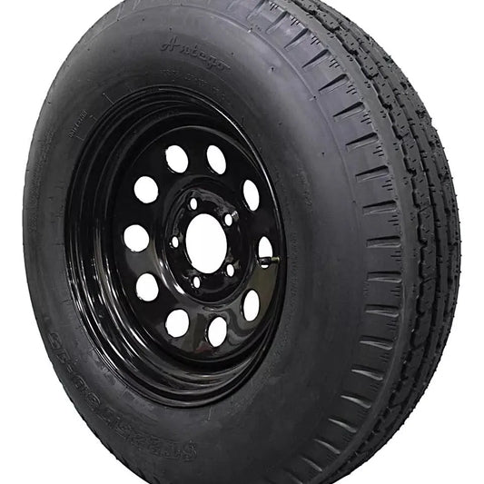 (Set of 2) Antego Tire and Wheel 225/75D15 Trailer Tire – Reinforced 8-Ply-Ply Design, 15.0-Inch Rim – Built for Long-Distance Hauling & Stability | A15604510096208ST22575D15-B2
