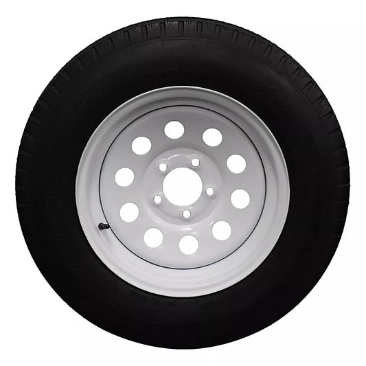 (Set of 2) Antego Tire and Wheel 205/75D15 Trailer Tire – Reinforced 6-Ply-Ply Design, 15.0-Inch Rim – Built for Long-Distance Hauling & Stability | A15604510116206ST20575D15-B2