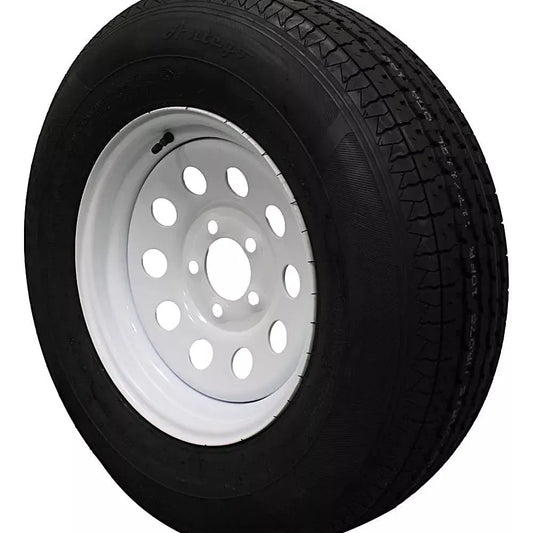 (Single Assembly) Antego Tire and Wheel  225/75R15 Highway Terrain Assembly – Optimized for High Load Performance, 15.0-Inch Rim, Load 116.0, Speed M | A15604510116110ST22575R15