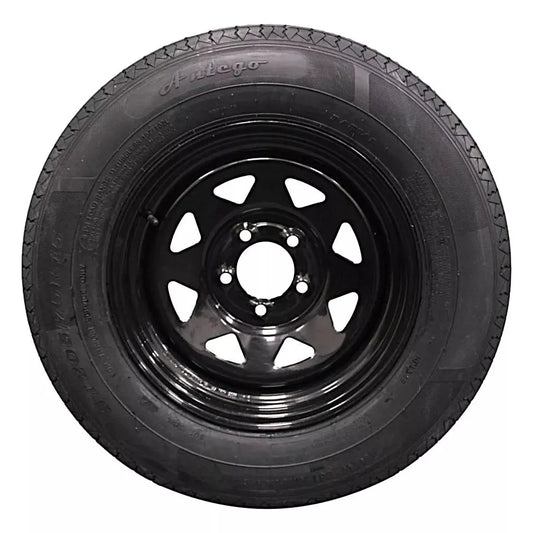 (Set of 2) Antego Tire and Wheel  205/75R15 Highway Terrain Assembly – Optimized for High Load Performance, 15.0-Inch Rim, Load 107.0, Speed M | A15604500096108ST20575R15-B2