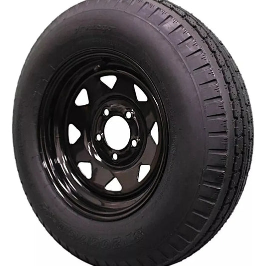 (Set of 2) Antego Tire and Wheel 205/75D14 Trailer Tire – Reinforced 6-Ply-Ply Design, 14.0-Inch Rim – Built for Long-Distance Hauling & Stability | A140554020096206ST20575D14-B2