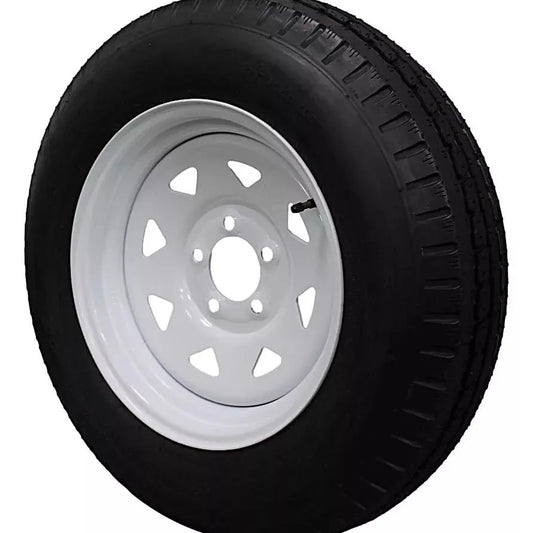 (Set of 2) Antego Tire and Wheel  205/75D15 Highway Terrain Assembly – Optimized for High Load Performance, 15.0-Inch Rim, Load 101.0, Speed M | A15604500116206ST20575D15-B2