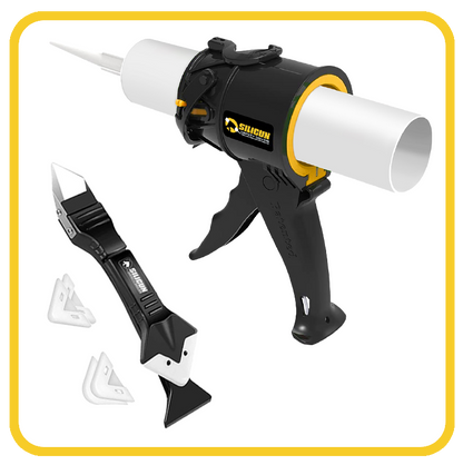 SILIGUN™ Classic Compact 4" Caulking Gun - Scarper Kit