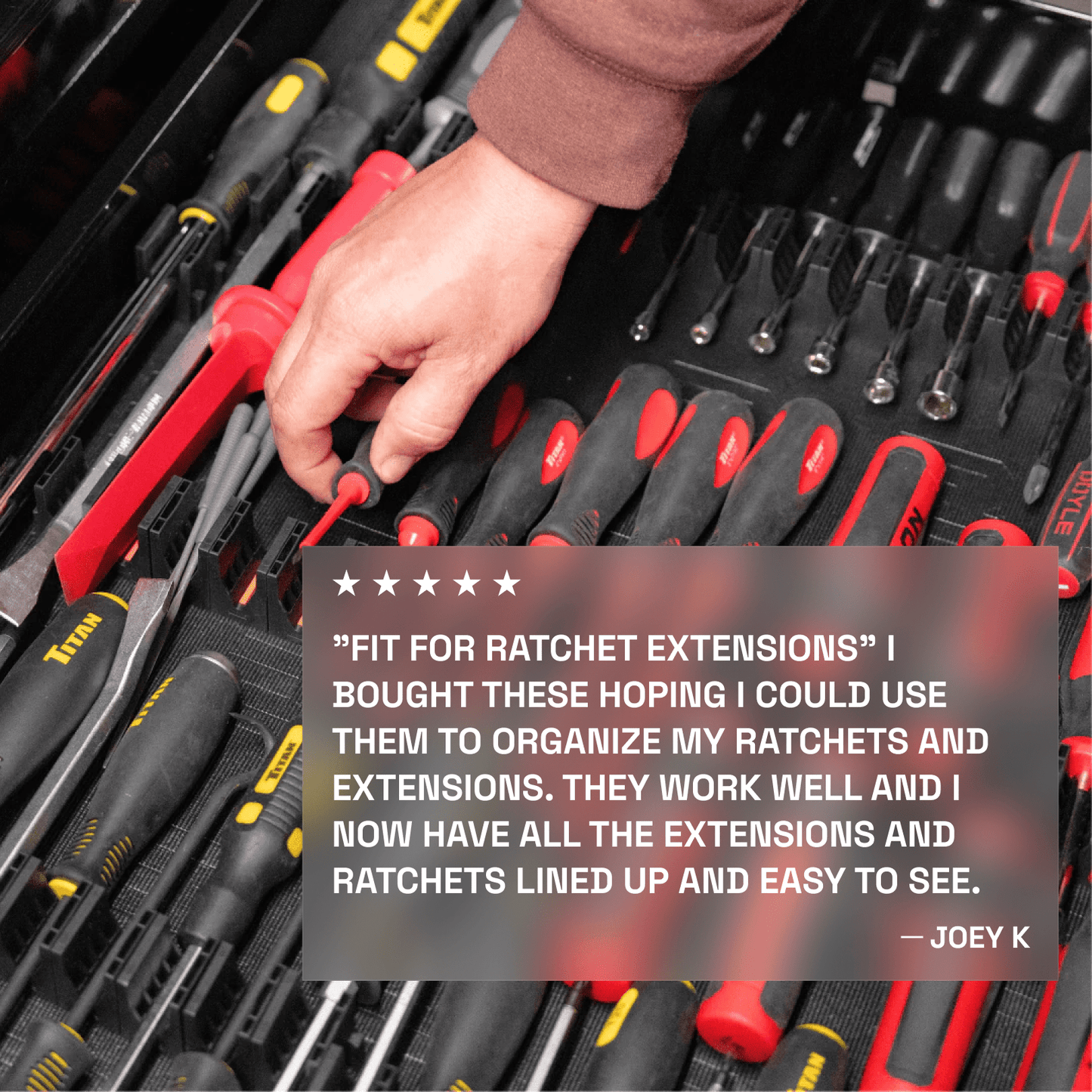 Screwdriver Organizers
