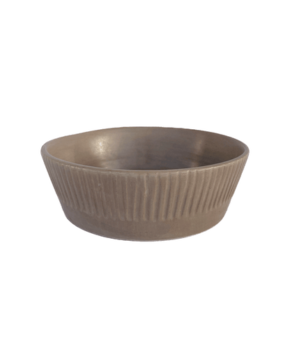 Earth Lines Serving Bowl
