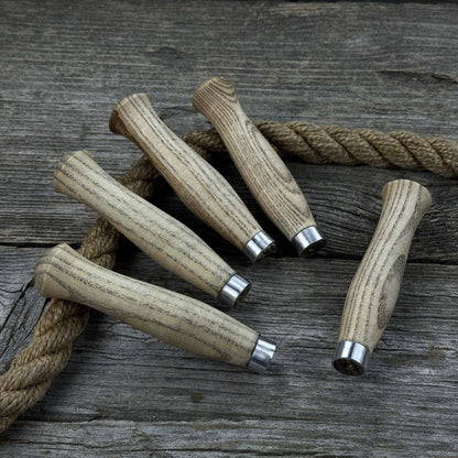 Set of 5 Ash Handles – Ideal for Carving Knives & Hand Tool Repair