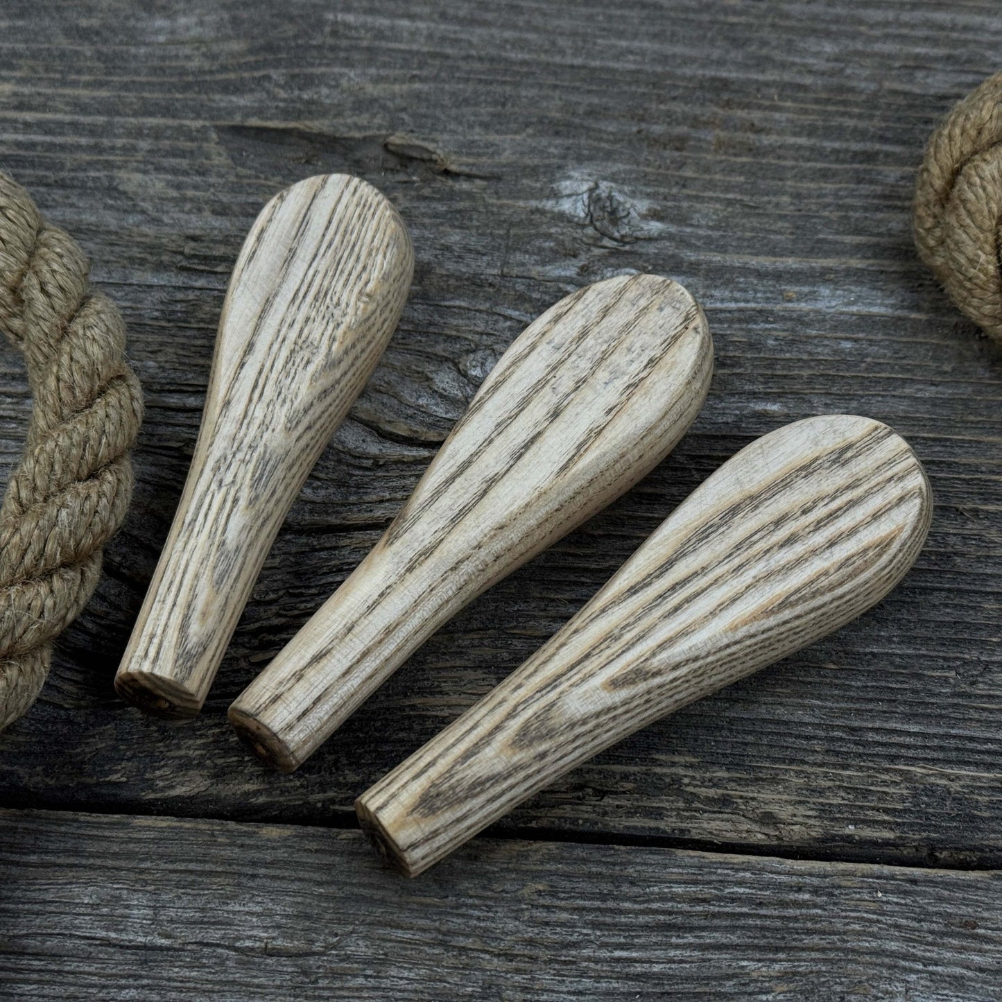 Set of 5 Universal Ash Wood Handles