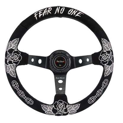 BW Rose Steering Wheel + Hub Adapter Kit For Toyota Pickup, Corolla, 4Runner, MR2, Camry