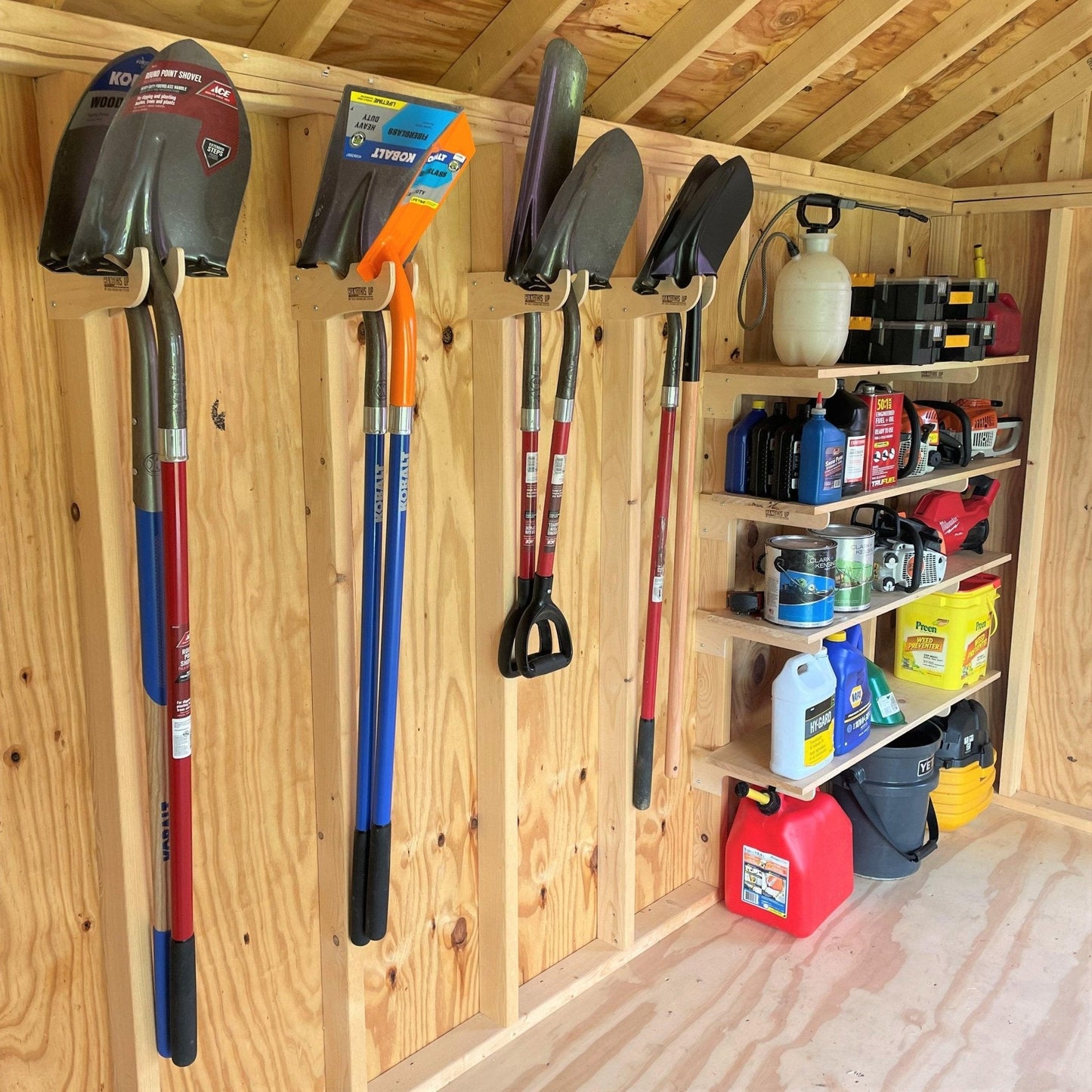 Shed Shelf Brackets - Stud Mount