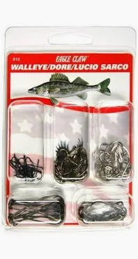 Eagle Claw Walleye Assortment 80 count
