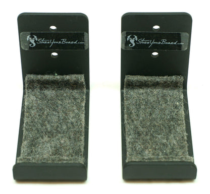 3.75" x 2" Minimalist Wall Hooks | Small | 2-Pack | Holds 50 lbs