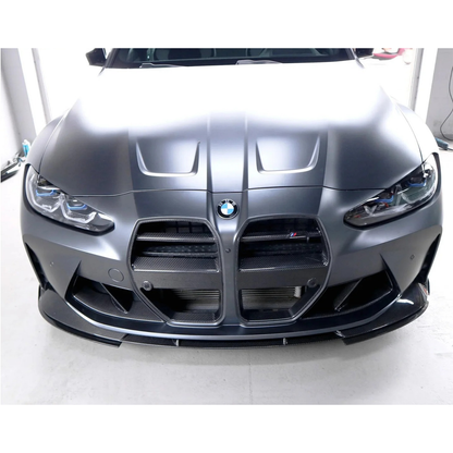 3D Style Dry Carbon Fiber Front Lip (OEM Mount) for BMW G80 M3 G82 G83 M4