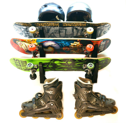 Trifecta Skateboard Storage Rack | 3 Levels