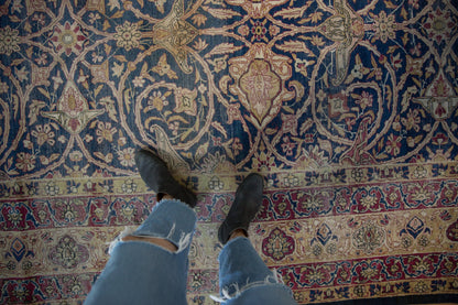 10x15 Antique Kerman Carpet