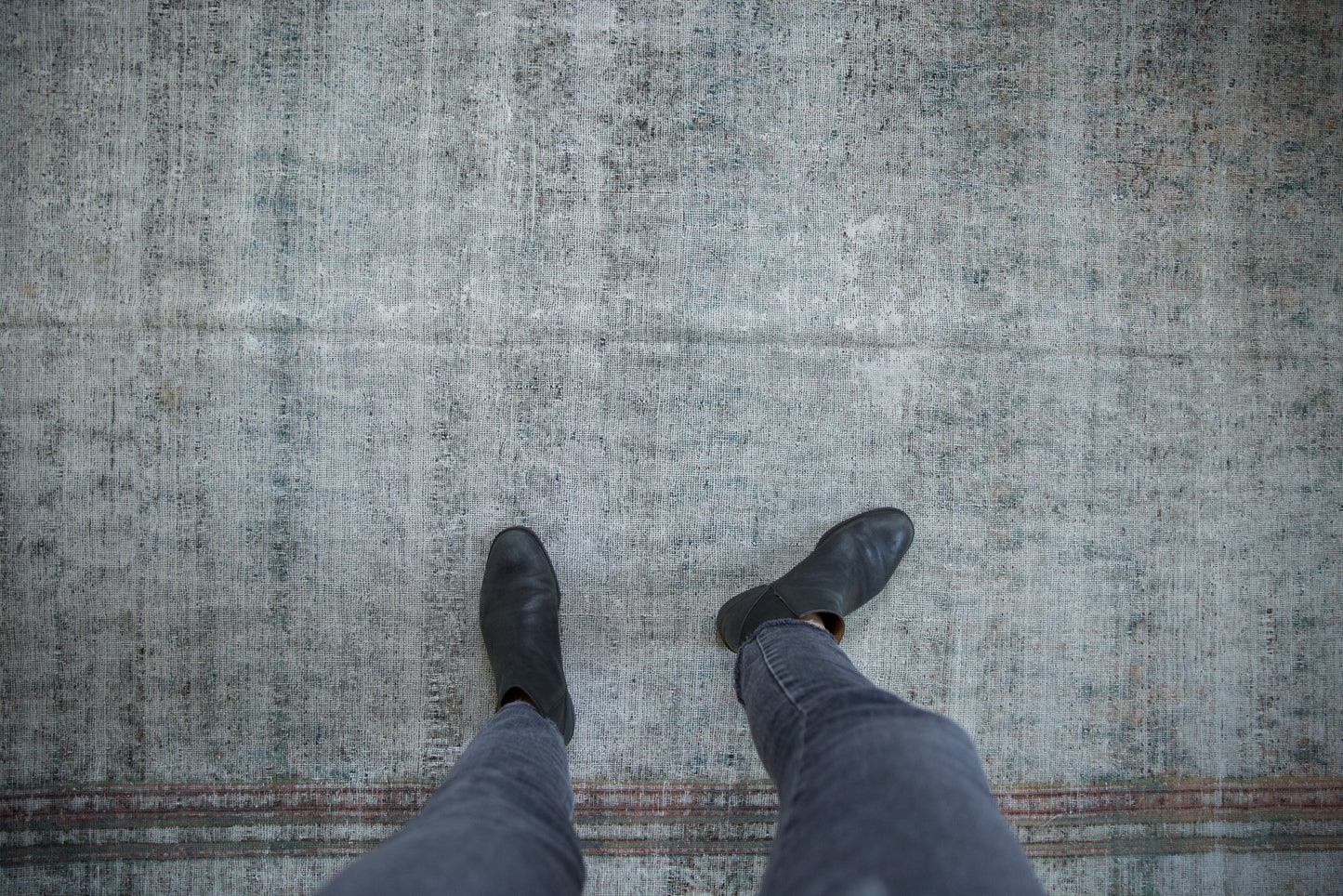 RESERVED 6x13 Vintage Distressed Malayer Carpet