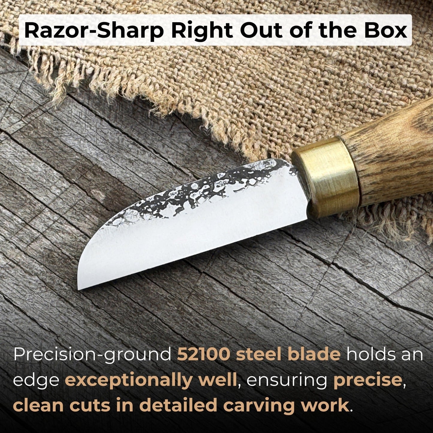 Small Chip Carving Knife, 4 cm (1.57 inches)