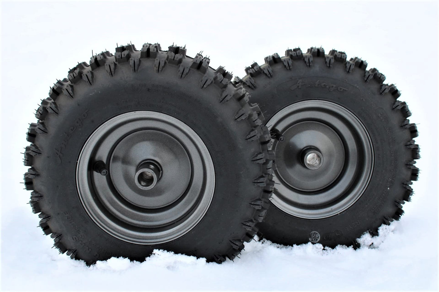 13x4.10-6 Tire Wheel Assembly with Non-Directional Snow Tire (Qty: 1)  Ariens 07101238