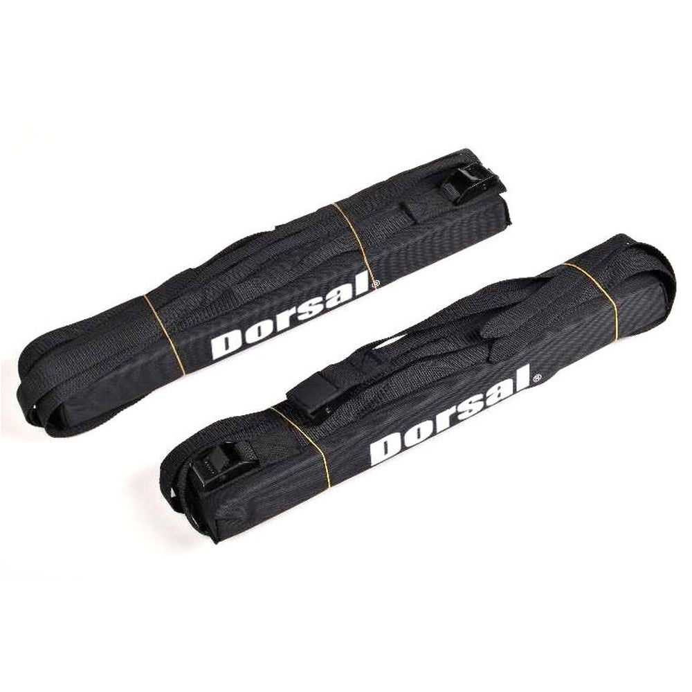 DORSAL Surfboard Car Soft Racks - Padded System, Easy Setup Any Car, ‘No Scratch’ Buckles - Strap Up to 3 Boards on Car Roof