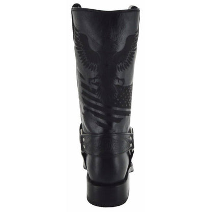Eagle Rider Men's Leather Biker Boots (H50021)