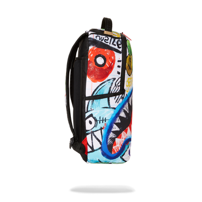 Sprayground Crayon Shark DLXSR Backpack B5037