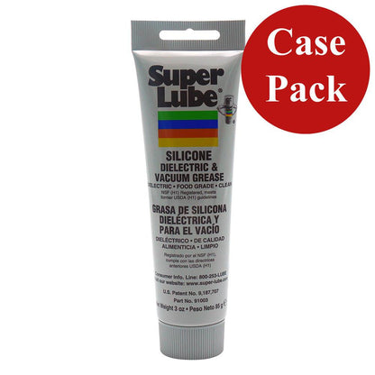 Super Lube Silicone Dielectric  Vacuum Grease - 3oz Tube *Case of 12