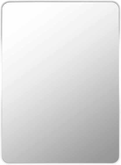 Sustinente White Carved Mirror - Clearance