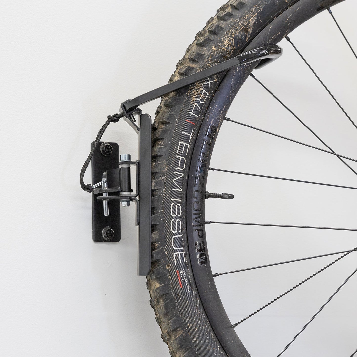 Swivel Mount Bike Storage Rack | 4 Bicycle | Garage Wall Hook