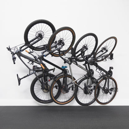 SwivelStow No-Lift Road & Gravel Bike Rack | 4 Pack