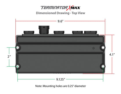 EFI Terminator X Max - Gen IV 58x Crank - 4x Cam - EV1 Injectors - Transmission Control - USB/CAN Tuning Cable