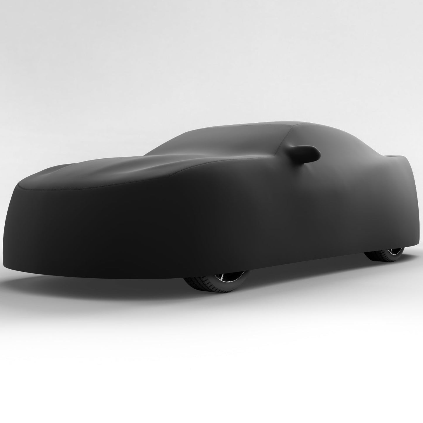 Black Satin BL - Black Car Cover for Chevrolet Camaro 2014 Coupe 2-Door