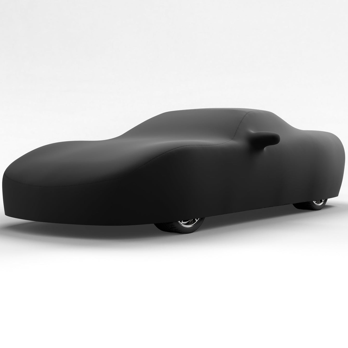 Black Satin BL - Black Car Cover for Chevrolet Corvette ZR1 1999 Convertible 2-Door