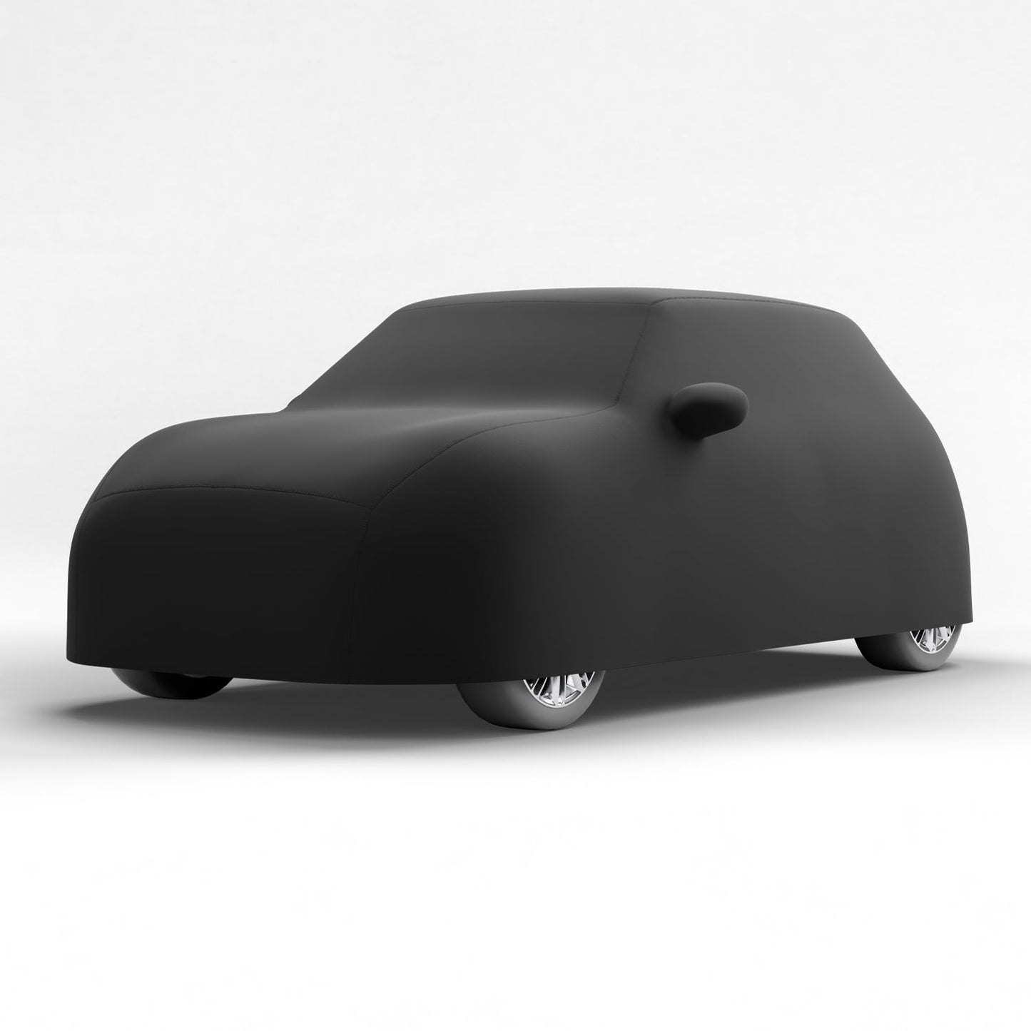 Black Satin BL - Black Car Cover for Mini Cooper 2021 Hatchback 2-Door