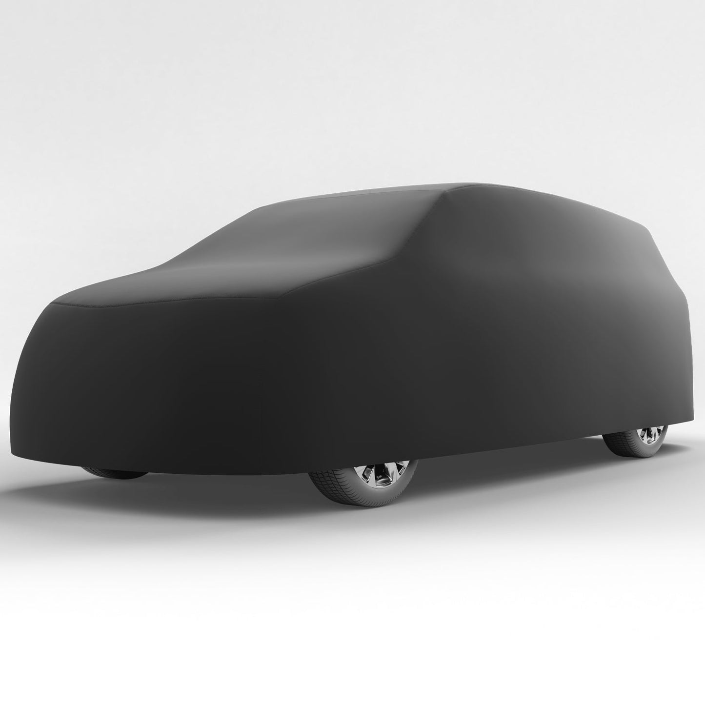 Black Satin BL - Black Car Cover for Mercedes-Benz B180 2015 Mini Passenger Van 4-Door