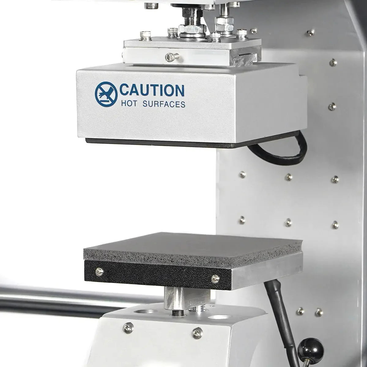 TITAN Double Station Dual Heat Pneumatic Dual Heat Cap & Label Combo Heat Press