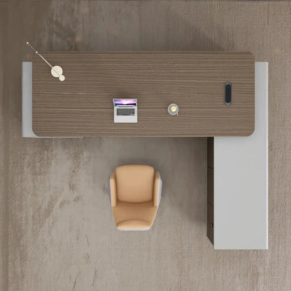 Twilley · Modern L-Shaped Executive Desk
