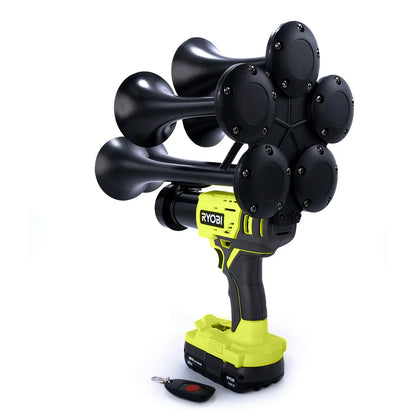 Train Horn for Ryobi Batteries – Penta (5-Trumpet Model)