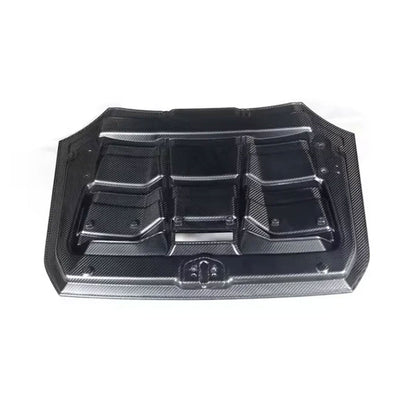 Dry Carbon Fiber Engine Hood Cover for Lamborghini Huracan EVO Spyder