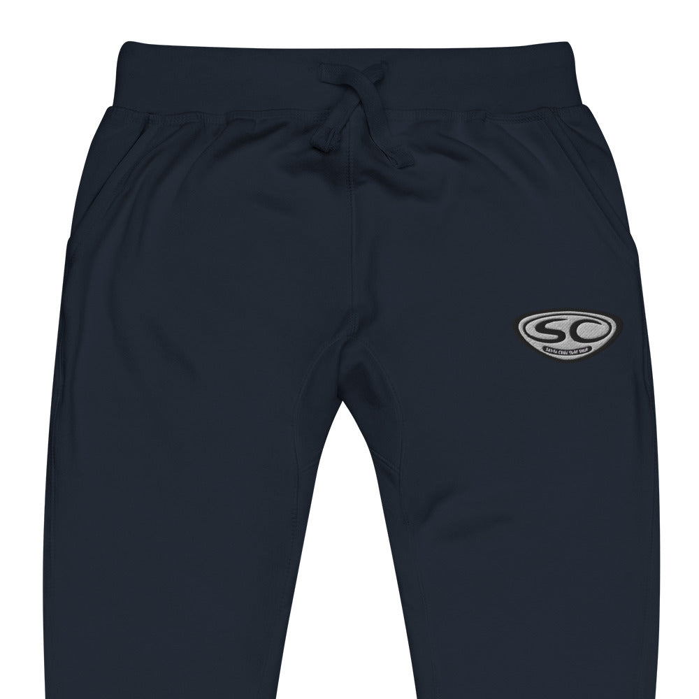 Santa Cruz Surf Shop "SCSS EMB LOGO" Unisex fleece cuffed sweatpants